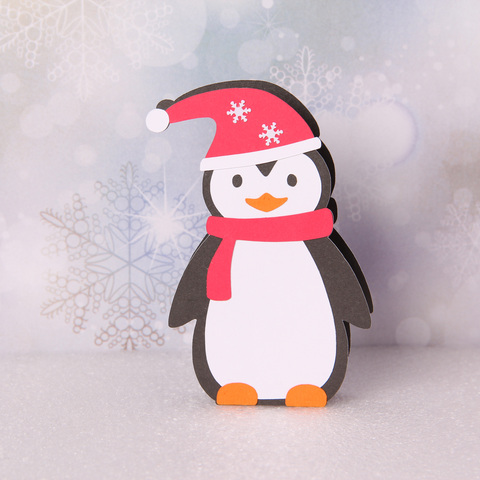 Winter Penguin - Fun Size Treat Gift Box, image #2