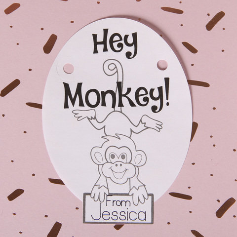Hey Monkey Crayon Holder - Colouring Crayon Holder, image #2