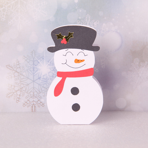 Chilly Snowman - Fun Size Treat Gift Box, image #2