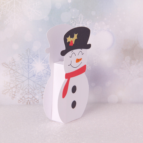 Chilly Snowman - Fun Size Treat Gift Box, image #3