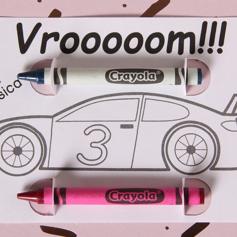 Vrooom Crayon Holder - Colouring Crayon Holder, image #2