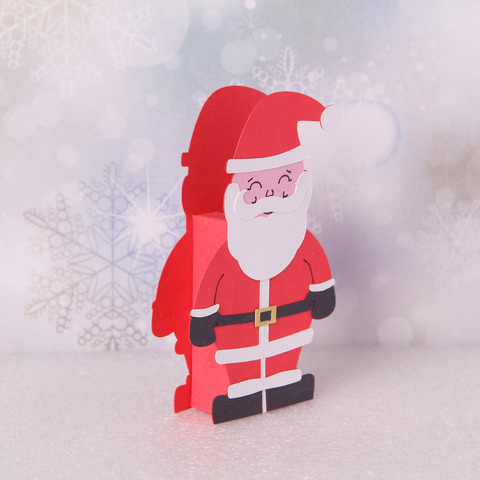 Happy Little Santa - Fun Size Treat Gift Box, image #3