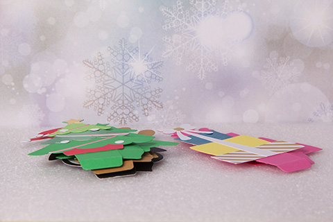 Zynki gift boxes show folded flat