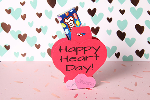 Zynki Valentine Gift Boxe shown with Smarties